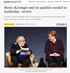 Henry Kissinger and six qualities needed in leadership -book review